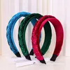 Bohemian Vintage Velvet Rhinestone Braid Hairband Headband Headwear Hair Accessories