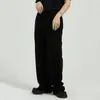 IEFB Herrenbekleidung Frühlingsmode leichte gerade Hose einfache elastische Taille lockere Herren-Freizeitsporthose 9Y5688 210524