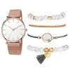 Armbanduhren Frauen Armbanduhren Mode Womenes Einfache Rose Gold Ultradünne Zifferblatt Quarz Damen Armband Uhr Kleid Relogio feminino