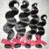 Royal Strands Authentic Human Hair Filippinska Virgin Raw Body Waves Wefts 300g / Lot Silky Extensions Hot Now