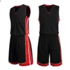 Maglia da basket da uomo a righe a maniche corte Camicie da strada Camicia sportiva nera bianca blu UBX26Z704