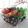 Conjuntos da ferramenta elétrica 8HP 5-linha trator plantador de alho diesel / gasolina agrícola agrícola de sementes de semente de sementes de pêssego plantando máquina de semeador