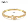 Jin&ju Bracelet for Women Bijoux Femme Pulseras Mujer Jewelry P Armbanden Voor Vrouwen Friend Bangles Q0717