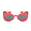 Kids Size Cute Animal Style Decorative Sunglasses Lovely Crocodile Shape Frame With UV400 Lenses Novelty Party Glasses