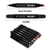 30406080168 COLORI MANGA Schizzo Schizzo alcol Feelp Dual Brush Pen Art School Drawing Set 2110254739404