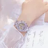 Armbanduhren Full Diamant Womens Uhr Marken Mode Carter Quarz Gold Frauen Wasserbeständige Wild Damen Armbanduhren
