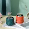 Цветочная композиция для украшения дома ваза садовые ремесел корзина настольные растения контейнер подарок бонсай моранди горшок