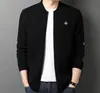 2021 Men's Sweaters autumn and winter new knitted cardigan temperament thick business men's jacket casual sweater