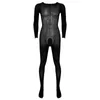 Calzini da uomo Lingerie da uomo Bodystocking elastico Collant sexy Collant Completo intimo erotico Calze279L