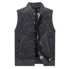 Hiver hommes pull gilets épais polaire tricoté Cardigan gilet mâle pull décontracté gilet pour hommes sans manches hommes vêtements 220114