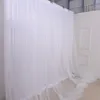Upscale 3MX3M Double Layer Design Wedding Decoration Background Curtain For Christmas Event Birthday Party Scene Layout