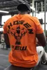 T-shirt à manches courtes 2021 Été Bodybuilding Sports Classic Critique Vêtements de mode Plus Taille M-2XL T-shirts