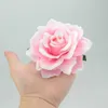 30 шт. 9 см большая искусственная роза шелковые цветочные головки для свадебных украшений DIY венок подарочная коробка скрапбукинг ремесло поддельные цветы 211224