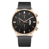 Wristwatches Quartz Fashion Men رجال الأعمال الفاخرة على مدار الساعة Erkek Kol Saati Stainles Disual Man Wristwatch Retro Silver Gold Relogio