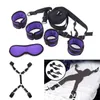 NXY SM bondage sm Handcuffs Bondage Erotic Under Bed Sex Restraint System Games for Adults Wrists Ankle Cuffs Sexy Lingerie Set Furniture 1126