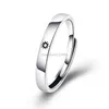 Argent Soleil Lune Couple Bague Bande Doigt Amant Bagues Réglables pour Femmes Hommes Fiançailles Cadeau Saint Valentin Bijoux De Mode Will and Sandy