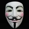 White V Mask Masquerade Mask Eyeliner Halloween Maschere a pieno facciale Puntelli per feste Vendetta Anonymous Movie Guy Masks DHW68