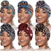 여자를위한 보헤미아 머리 보닛 소프트 프리 넥타이 매듭 패션 Pleated Turban Cap Beanie Headwrap Sleep Hat Chemo Caps