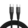 Cables USB C a tipo C PD 60W, Cable de carga rápida para S10 S20 Xiaomi, luz LED, carga rápida 4,0, USBC, USB-C, accesorios de Cable