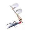 10 Stück ganze Spinnerköder Pesca Fischlöffelköder 10 7g 8 8cm Löffel Silber Spinner Hard Bait Angelgerät246c9754785