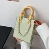 Sacos de Noite Padrão de Crocodilo High-End Summer Handbag All-Match 2021 Moda Chain Feminino Designer Pearl One-ombro Messenger Bag