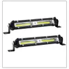 18W 7 인치 COB 자동차 LED 작업 표시 줄 오프로드 스팟 램프 12V 24V SUV ATV 트럭 4x4 UAZ 보트 오토바이 자동 안개 헤드 라이트