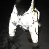 明るい反射ペットコート防風雨防止犬のジャケット服テディ・シュナウザーブルドッグ猫犬レインコートアパレル