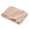2021 100 pezzi nail art design bastoncini di legno arancione bastoncini spingi cuticole rimozione manicure pedicure cura