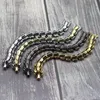 Charm Bracelets Vintage Men Stainless Steel Bracelet Unique Dragon Braslet For Hombre Survival Brazalete Jewelry Accessories Gift Him