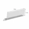 Magnetische Clear Data Strip Acrylic Label Houder Display Prijs voor Metalen Plank