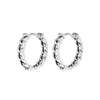 Hoop Huggie Stainless Steel Chain Cupan Link Men Men Punk Rock Earrings Hights for Him1232853