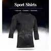 Camisetas para correr, camisetas para hombre, camisetas deportivas de compresión de secado rápido, ropa de gimnasio, camiseta de fútbol, Jersey masculino, ropa deportiva