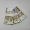 Party Supplies Movie Money Banknote 5 10 20 50 Dollar Euros Realistische speelgoedbar Props Copy valuta Faux-Billets 100 PCS Pack337Q