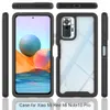 Casos de telefone celular de camada dupla para Redmi Nota 10 Pro PC + TPU Hybrid Bumper Capa para Xiaomi 11 Ultra Lite