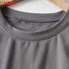 Tangada Femmes Solid Kaki Crop Coton Débardeur Sans Manches Dames Casual Tee Shirt Street Wear Top 2B21 210609