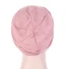 Casquettes intérieures en coton solide été mince dentelle Turban doux paillettes femmes musulmanes Turbante Bonnet enveloppement tête Hijab sous écharpe casquette