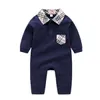 2022 Spring New Newborn Rompers Baby Clothes High-end Childen Clothing Boys and Girls Jumpsuit Babys 100% Cotton Bodysuit