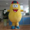 Halloween Cute peanut Mascot Costume High Quality customize Cartoon groundnut Plush Anime theme character Adult Size Christmas Carnival Outdoor Party Outfit