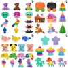 15-43.5cm Jul Halloween Push Popper Fidget Leksaker Stor Giant Xmas Tree Elk Pumpkin Animal Cartoon Sensory Bubble Puzzle Kids Fingertip Board Party Gifts G92qwer