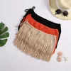 sexy bikini Maternity Bottoms fringed hand crochet knitting hula dance performance beach skirt half skirts mini swimsuits