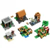 The Village Special Edition Building Blocks Set with Steve Figures Compatible DIY Toys 21128 Q0723
