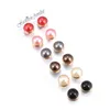 Stark IC 6 Color Mix Pearl Elegant Brosch Muslim Hijab Tillbehör Magnet Pin