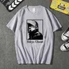 TOKYO GHOUL UNIEX DOEKENDKLADEN ANIM ROND NEEK CASUAAL T-shirt Y0809