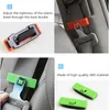 PCSSET -Auto -Sicherheitsgurte Clips Verstellbare Automobilsicherungsgürtelschnalle Antiscratch Auto Fixing Clip Protector Vehikel Styling A6040809