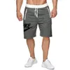 2022 Projektanci Hot-Spelling Mens Summer Joggers Odzież Plaży Shorts Fitness Spits Gyms Trening Męskie spodnie Plus Size 3xl