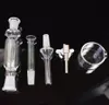 10mm Micro NC Fumer Mini Nectar Collecteur Kit avec Pointe En Titane Nail Cendre Catcher Dab Paille Verre Bongs Grande Vente