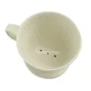 Taza de filtrado reutilizable, embudo de filtro de goteo elaborado a mano de cerámica práctico, accesorios de café duraderos 210326