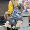College Student Women Harajuku Cute Book Plecak Nylon Modna Moda School Bag