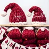 Chapeau de noël pour bébé et adulte, chapeaux doux, décoration du nouvel an, cadeau pour enfants, fournitures de fête, joyeux noël