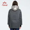 Astrid arrival Spring Young fashion Short women coat high quality female Outwear Casual Jacket Hooded Thin AM-9343 210923